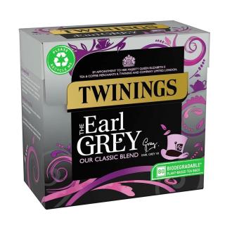 TWININGS - Černý čaj EARL GREY (80 sáčků /200g)