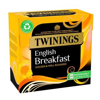 TWININGS - Černý čaj ENGLISH BREAKFAST (80 sáčků /200g)