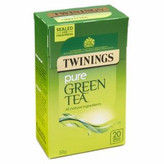 TWININGS - Zelený čaj čistý (20 sáčků / 50g)