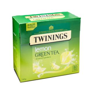 TWININGS - Zelený čaj s citrónem (80 sáčků / 160g)