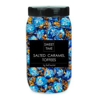 WALKERS NONSUCH karamelové bonbóny s mořskou solí SALTED CARAMEL TOFFEES 450g (dóza)