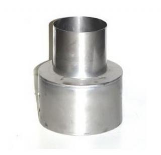 Komínová redukce stupňovitá 150/120mm (tl. 0,6 mm)