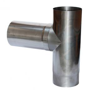 Připojovací díl 90° - T díl (Ø150mm, tl. 0,6 mm)