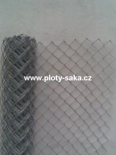 Pozinkované pletivo, zapletený nap. drát, 150 cm, 25 m