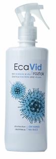 EcaVid roztok dezinfekce rukou 500ml rozprašovač