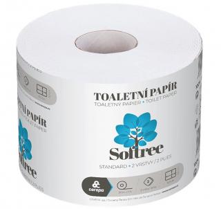SOFTREE toaletní papír 56m 2-vrstvý bílý
