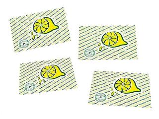 UBROUSKY osvěžující citronové - balení 250ks