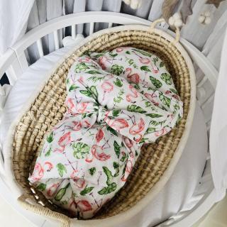 Péřová zavinovačka / plaměňák Varianta péřové zavinovačky: pouze povlak zapínání na knoflíky, Velikost zavinovačky: 80x80 cm