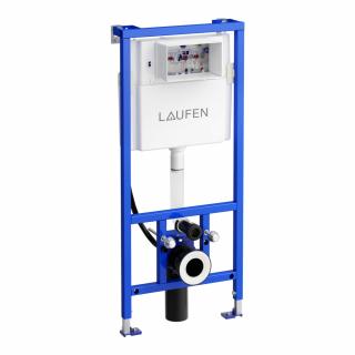 Laufen LIS - Předstěnový modul CW2 pro závěsné WC, 112 cm, se splachovací nádržkou pod omítku, Dual Flush 4.5/3 l, H8946660000001