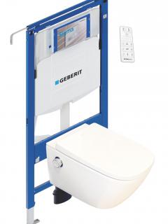 WATERGATE INTEGRA Comfort CUBE sprchovací toaleta, GEBERIT DUOFIX předstěnový modul, WG-200C-SET-111.355.00.5