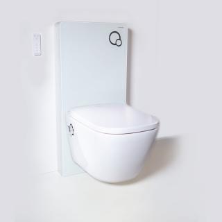 WATERGATE INTEGRA Comfort CUBE závěsná toaleta, WATERGATE KOMBI BLOCK WHITE WALL WC modul, WG-KBWW200C
