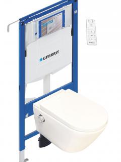 WATERGATE INTEGRA Comfort sprchovací toaleta, GEBERIT DUOFIX předstěnový modul, WG-100C-SET-111.355.00.5