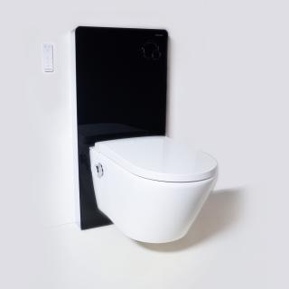 WATERGATE INTEGRA Comfort závěsná toaleta, WATERGATE KOMBI BLOCK BLACK WALL WC modul, WG-KBBW100C