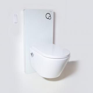 WATERGATE INTEGRA Comfort závěsná toaleta, WATERGATE KOMBI BLOCK WHITE WALL WC modul, WG-KBWW100C