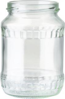 Zavařovací sklenice 370 ml FACETTE čirá OSOBNÍ ODBĚR: nebo paletová přeprava