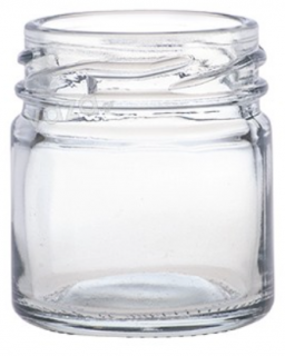Zavařovací sklenice 40 ml čirá Počet kusů v balení: 1800 a více