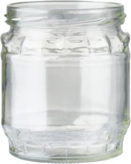 Zavařovací sklenice 420 ml FACETTE SOUDEK čirá Počet kusů v balení: 600 a více