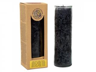 Aromatická svíčka "Černý les" (Cedr - Jalovec - Levandule)