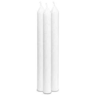Bílá svíčka - bez vůně (očista, ochrana, poděkování)