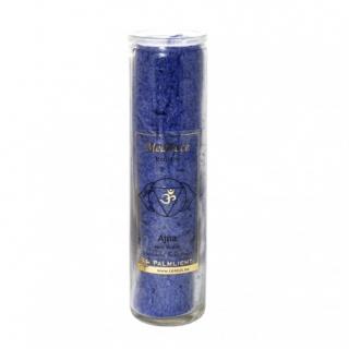 Čakrová svíce - královská modř (Meditace a zvnitřnění)