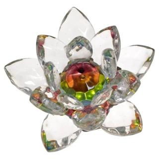 Lotosový květ (křištálové sklo)