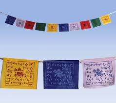 Tibetské modlitební praporky 14x19 (14 x 19 cm)