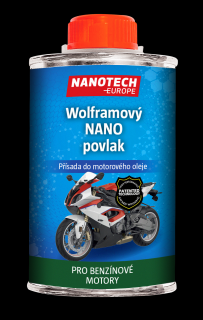 Přísada do motorového oleje MOTOREK - Wolframový NANO povlak Množství: 120 ml do 4 l motorového oleje