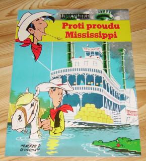 Lucky Luke #20: Proti proudu Mississippi