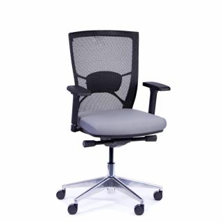 Kancelářská židle Fiore, antracit bez hlavové opěrky FIORE BMF B13