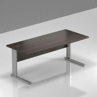 Kancelářský stůl Komfort, kovová podnož, 160x70x76cm BPR16 07