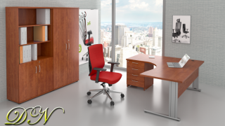 Sestava kancelářského nábytku Komfort 1.18, calvados ZEP 1.18 03