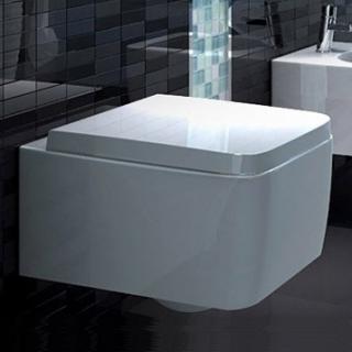 Besteco závěsná bílá toaleta včetně sedátka duraplast (Soft Close) URBAN, BE2122