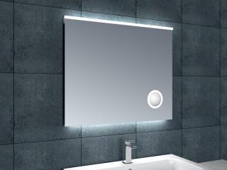 Besteco zrcadlo s LED a lupou ELEGANT 80, MLT65-80