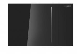 Geberit Sigma70 Ovládací tlačítko sklo černé