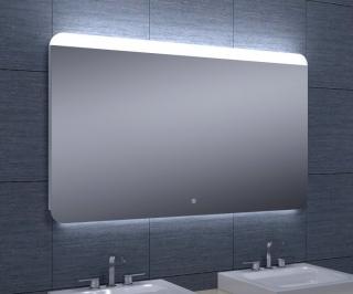 Koupelnové zrcadlo Besteco GURU 120x70 cm s horním a LED podsvícení