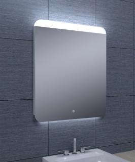 Koupelnové zrcadlo Besteco GURU 60x70 cm s horním a spodním LED podsvícení