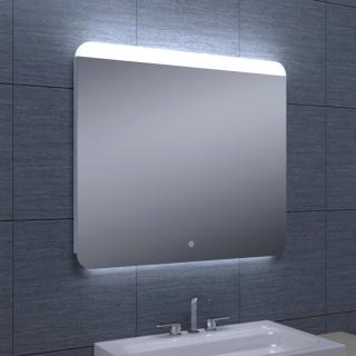 Koupelnové zrcadlo Besteco GURU 80x70 cm s horním a spodním LED podsvícení