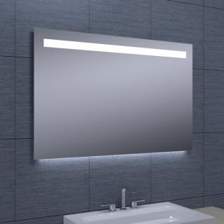 Koupelnové zrcadlo s horním a spodním osvětlením Naturel 100 Besteco