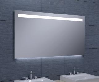 Koupelnové zrcadlo s horním a spodním osvětlením Naturel 120 Besteco
