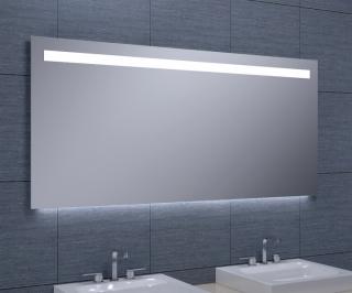 Koupelnové zrcadlo s horním a spodním osvětlením Naturel 140 Besteco