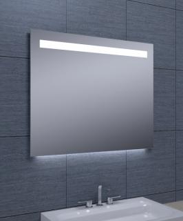 Koupelnové zrcadlo s horním a spodním osvětlením Naturel 80 Besteco