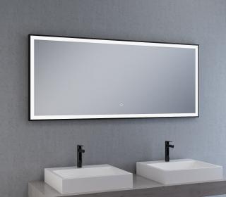 Koupelnové zrcadlo s LED Black Mat 140 cm,MFA614000