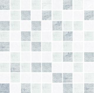 mozaika Cloe Gris mix 25x25/2.5x2.5 cm mat