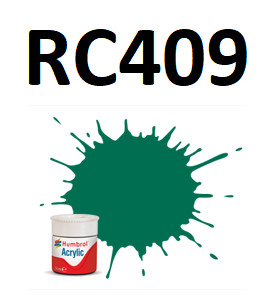 Humbrol barva akryl RC409 Malachite Green - Matt