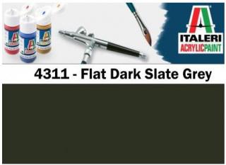 Italeri barva akryl 4311AP - Flat Dark Slate Grey 20ml
