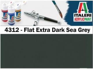 Italeri barva akryl 4312AP - Flat Extra Dark Sea Grey 20ml