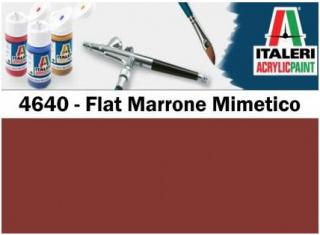Italeri barva akryl 4640AP - Flat Marrone Mimetico 20ml
