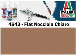 Italeri barva akryl 4643AP - Flat Nocciola Chiaro 20ml