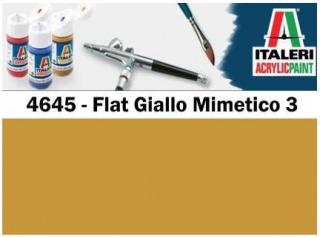 Italeri barva akryl 4645AP - Flat Giallo Mimetico 3 20ml