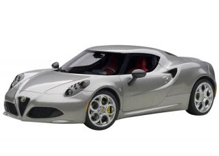 Alfa Romeo 4C 2013 metalíza šedá 1:18 Auto Art